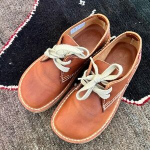 Duck feet Classic Brown Leather Oxford shoes #duckfeet